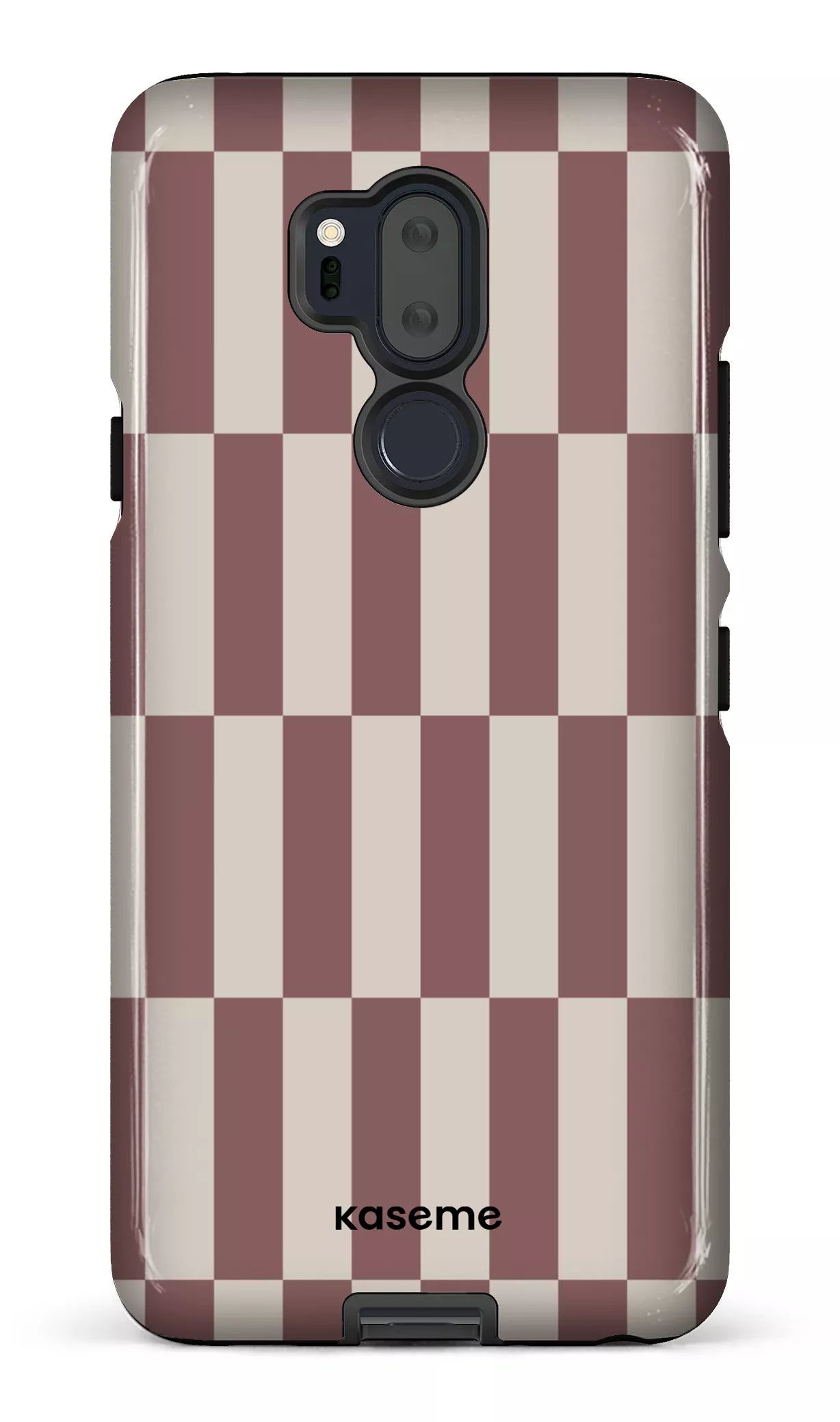 LG G7 Tough Structured Brown -