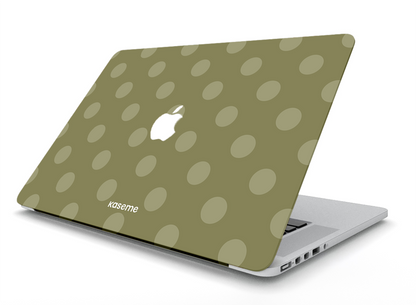 La Drey Olive MacBook Skin by Marina Bastarache