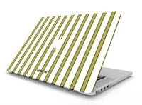 La Linea Olive MacBook Skin by Marina Bastarache