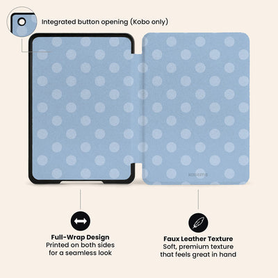 La Drey Blue E-Reader Case by Marina Bastarache Thumbnail en EReader 05