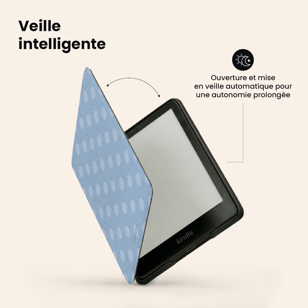 La Drey Blue E-Reader Case by Marina Bastarache Thumbnail fr EReader 03