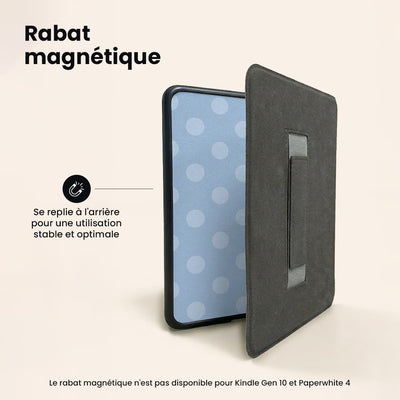 La Drey Blue E-Reader Case by Marina Bastarache Thumbnail fr EReader 04