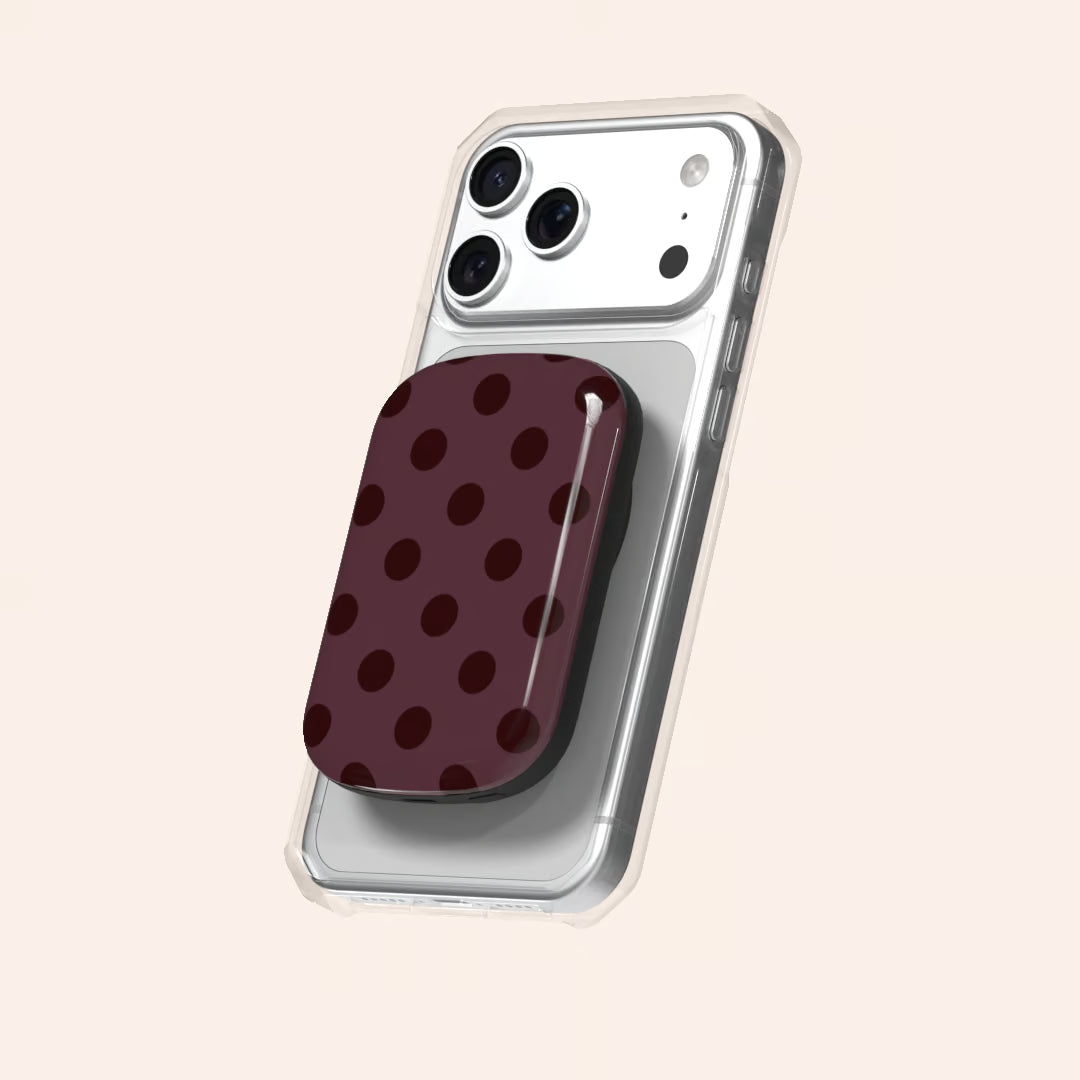 La Drey Burgundy ChargePod by Marina Bastarache Thumbnail ChargePods 01 lifestyle