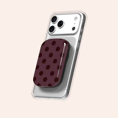 La Drey Burgundy ChargePod by Marina Bastarache Thumbnail ChargePods 01 lifestyle