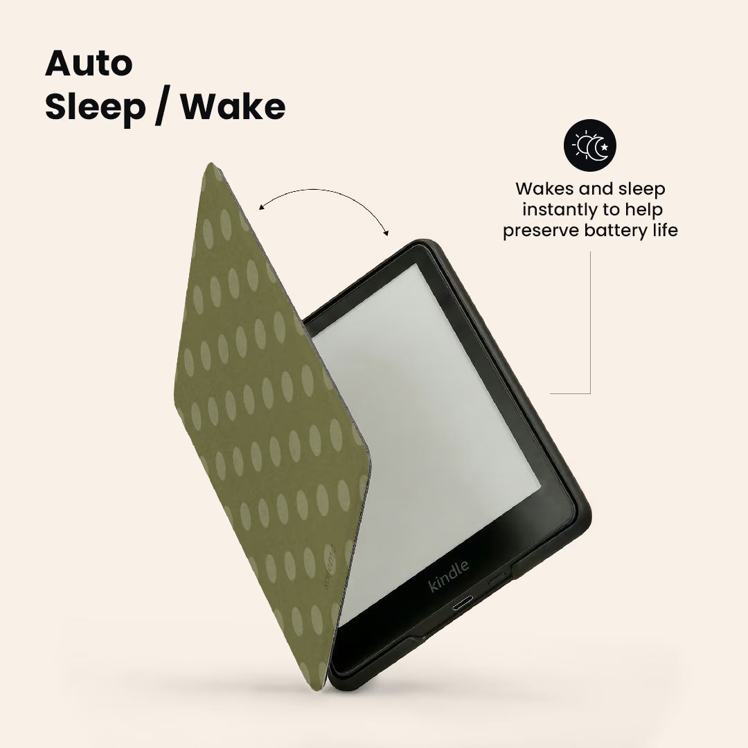 La Drey Olive E-Reader Case by Marina Bastarache Thumbnail en EReader 03