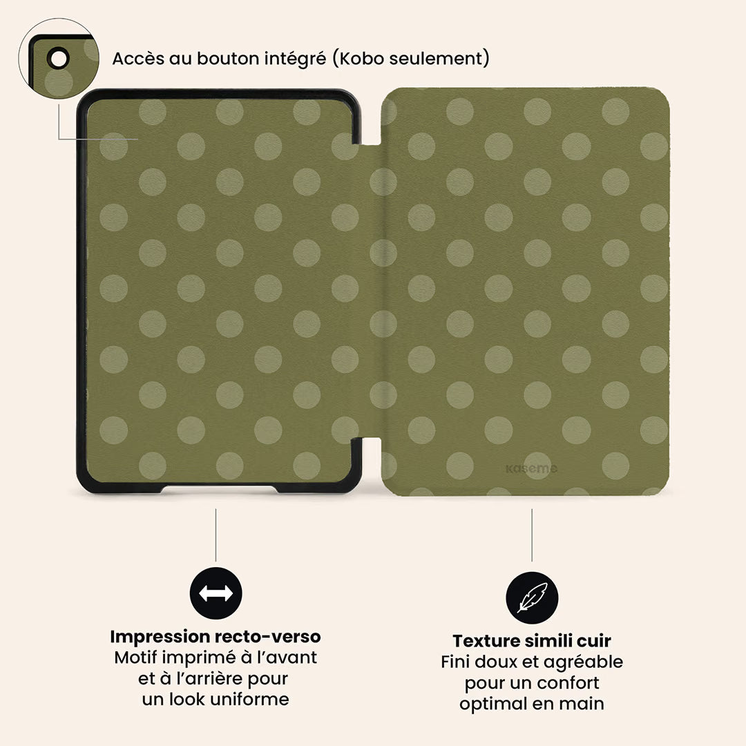 La Drey Olive E-Reader Case by Marina Bastarache Thumbnail fr EReader 05
