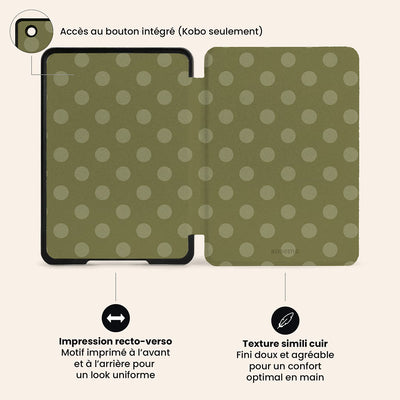La Drey Olive E-Reader Case by Marina Bastarache Thumbnail fr EReader 05