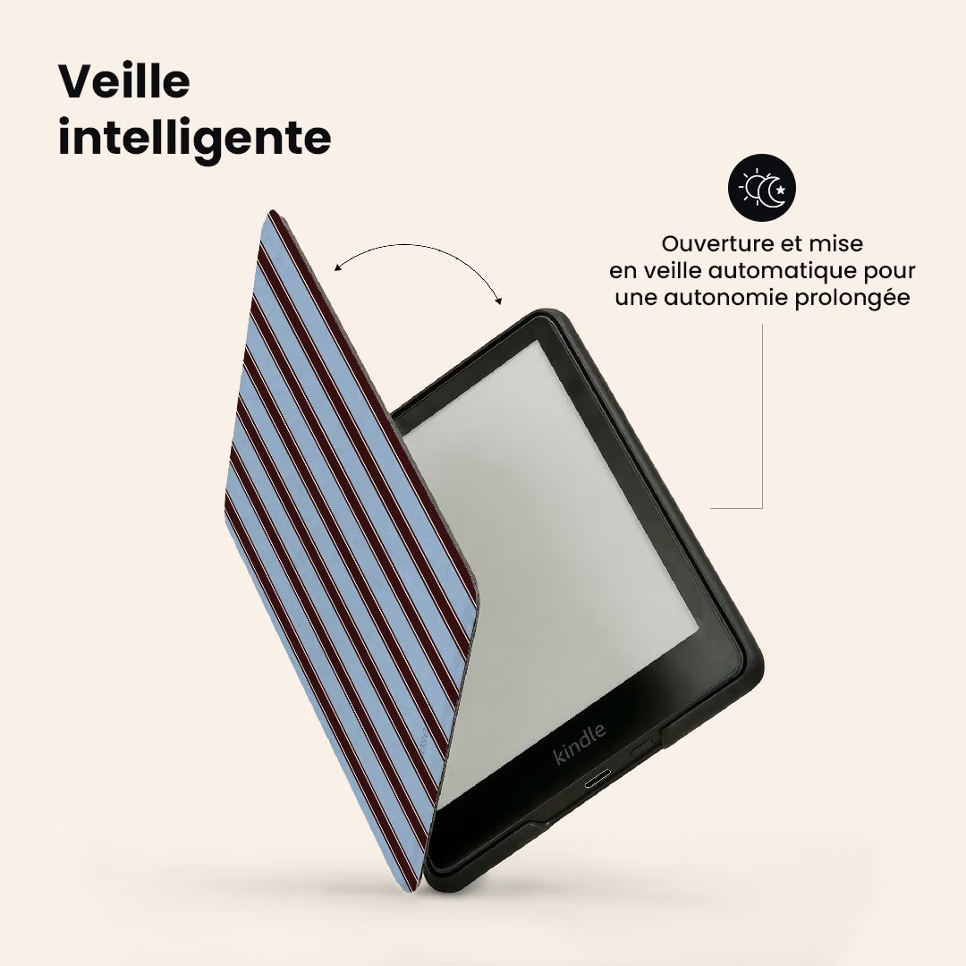 La Linea Blue E-Reader Case by Marina Bastarache Thumbnail fr EReader 03