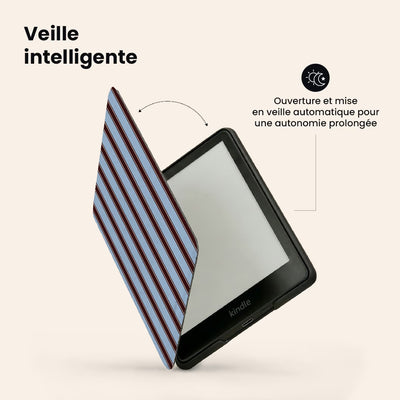 La Linea Blue E-Reader Case by Marina Bastarache Thumbnail fr EReader 03