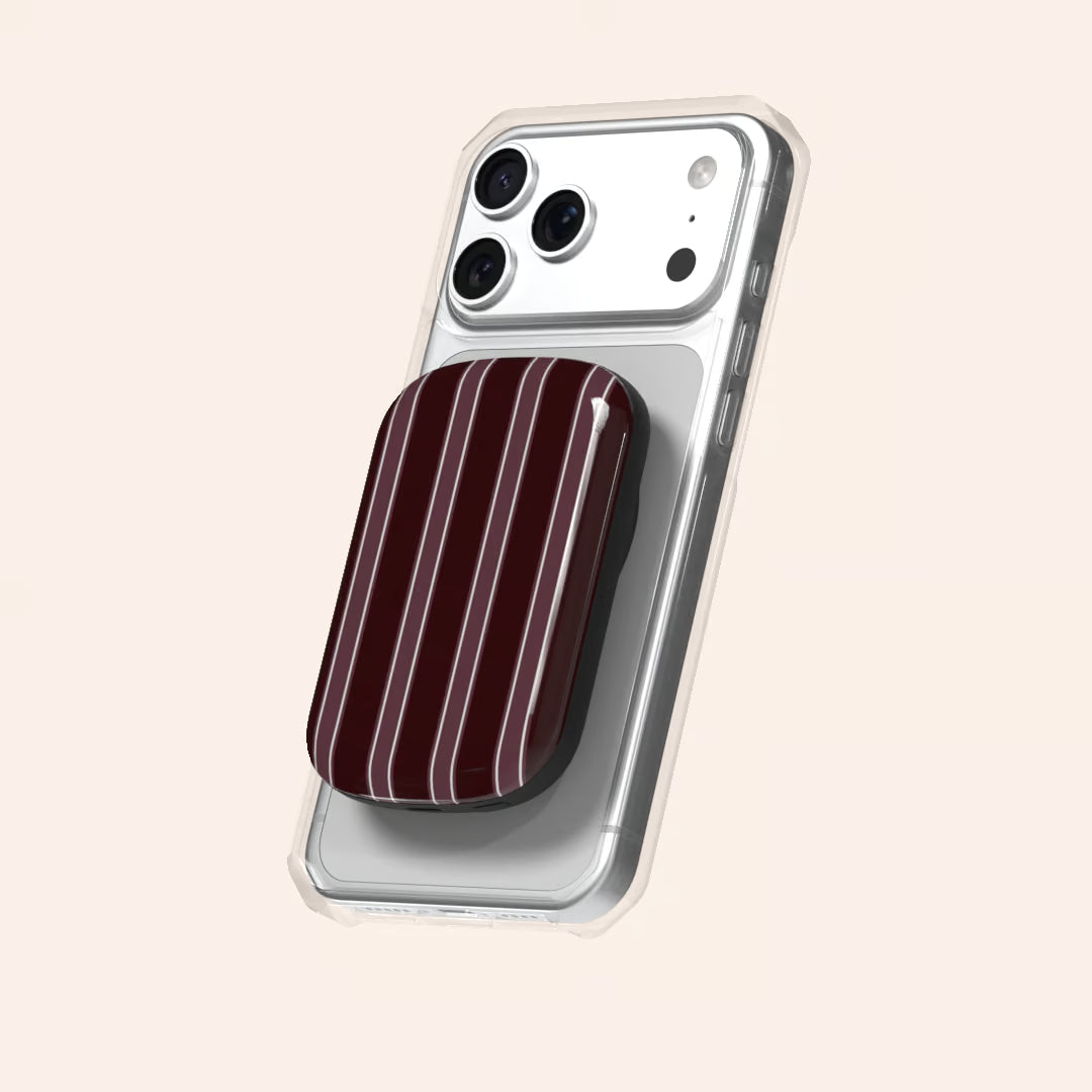 La Linea Burgundy ChargePod by Marina Bastarache Thumbnail ChargePods 01 lifestyle