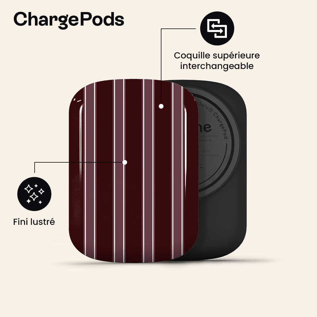 La Linea Burgundy ChargePod by Marina Bastarache Thumbnail fr ChargePods 02