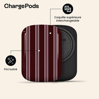 La Linea Burgundy ChargePod by Marina Bastarache Thumbnail fr ChargePods 02