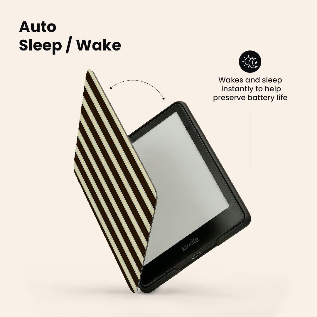 La Linea Mocha E-Reader Case by Marina Bastarache Thumbnail en EReader 03