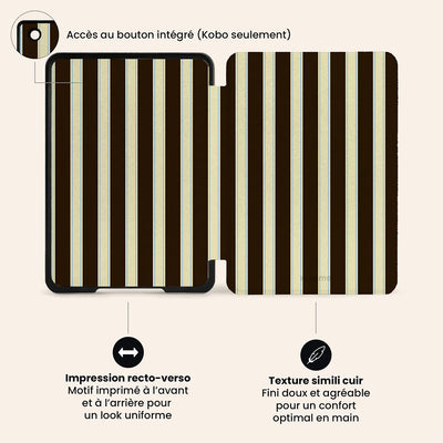 La Linea Mocha E-Reader Case by Marina Bastarache Thumbnail fr EReader 05