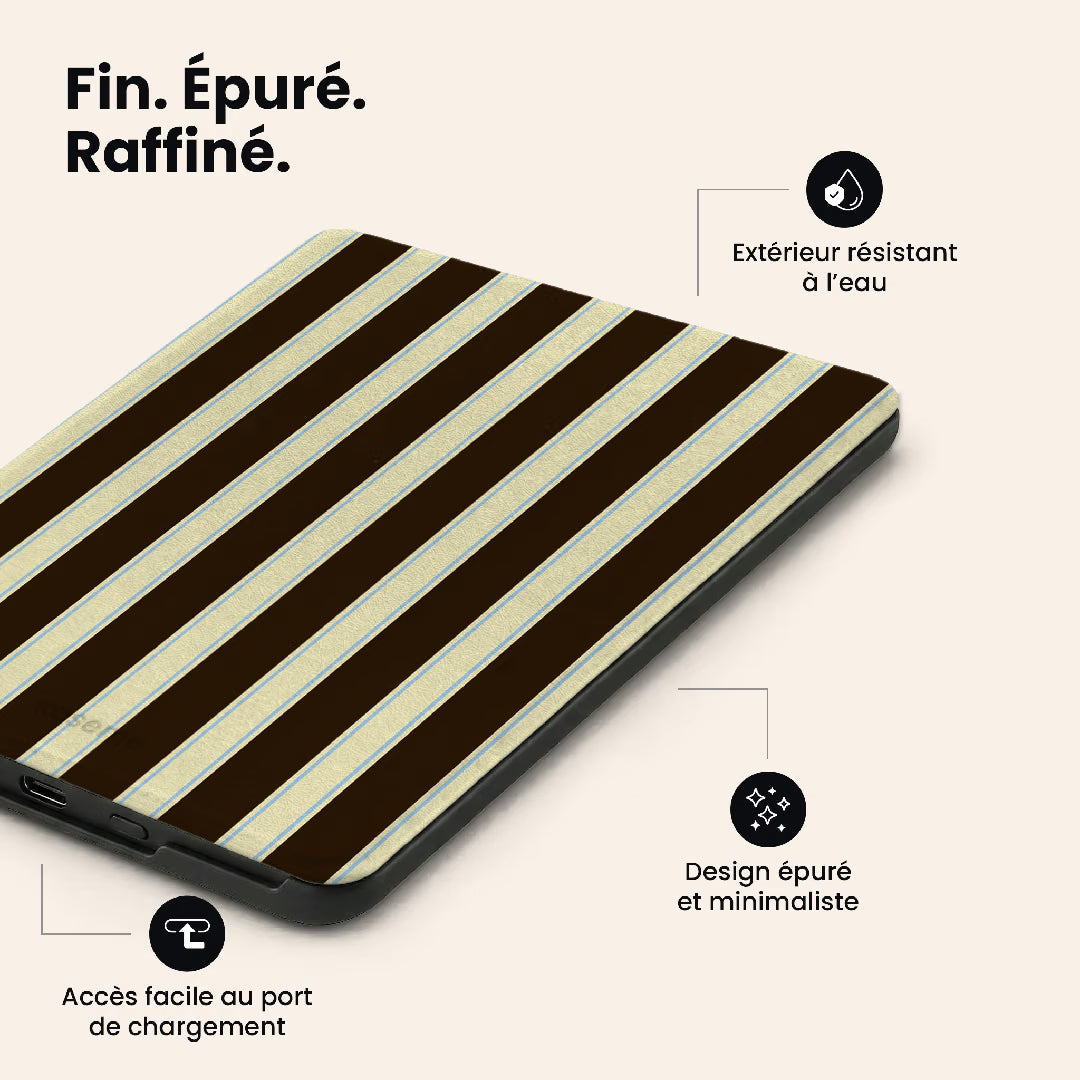 La Linea Mocha E-Reader Case by Marina Bastarache Thumbnail fr EReader 07