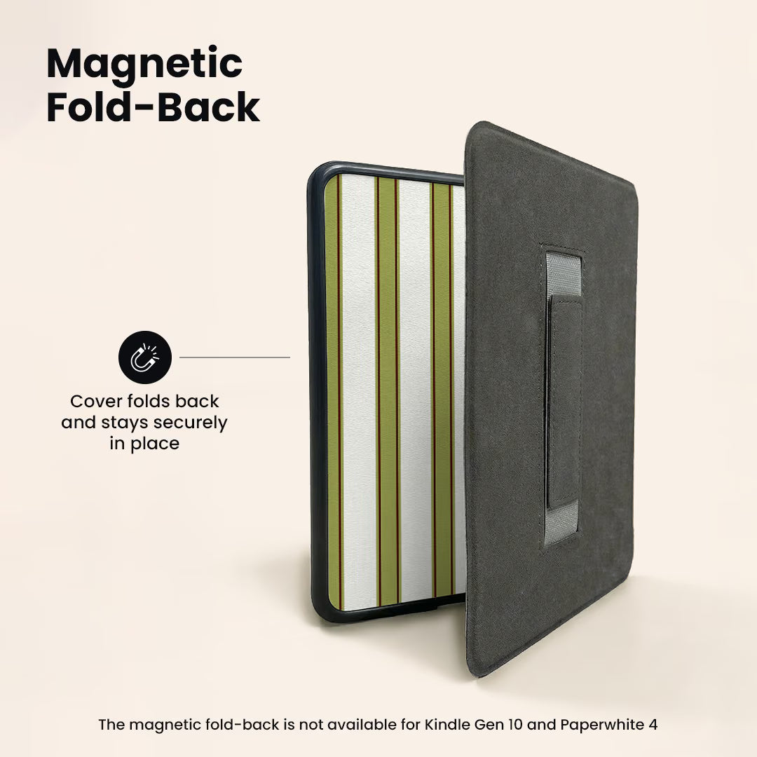 La Linea Olive E-Reader Case by Marina Bastarache Thumbnail en EReader 04