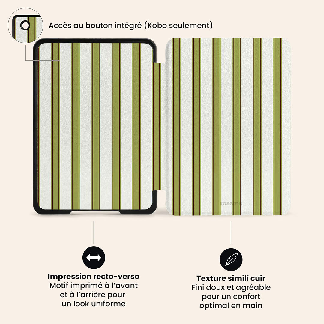La Linea Olive E-Reader Case by Marina Bastarache Thumbnail fr EReader 05