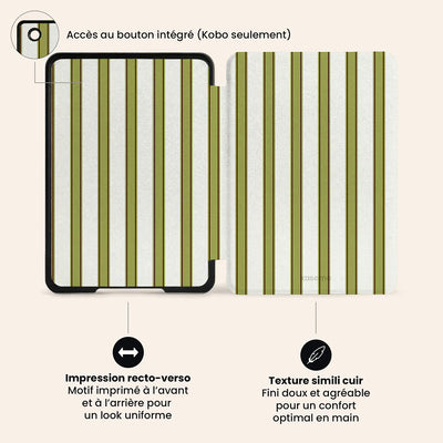La Linea Olive E-Reader Case by Marina Bastarache Thumbnail fr EReader 05