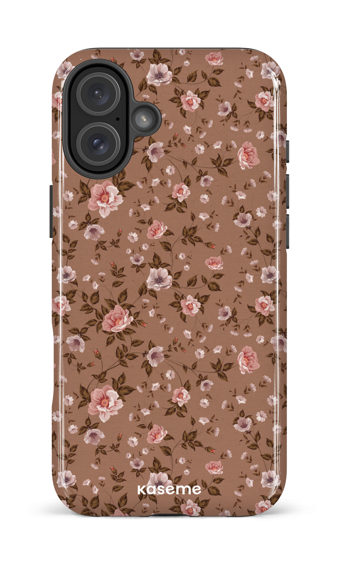 La vie en rose Mocha - iPhone 16 Plus Impact Case