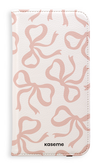 Lace Pink Folio Case
