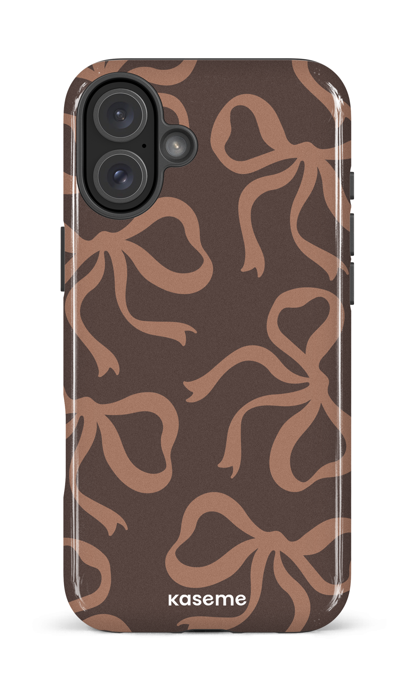 Lace Mocha - iPhone 16 Plus Impact Case