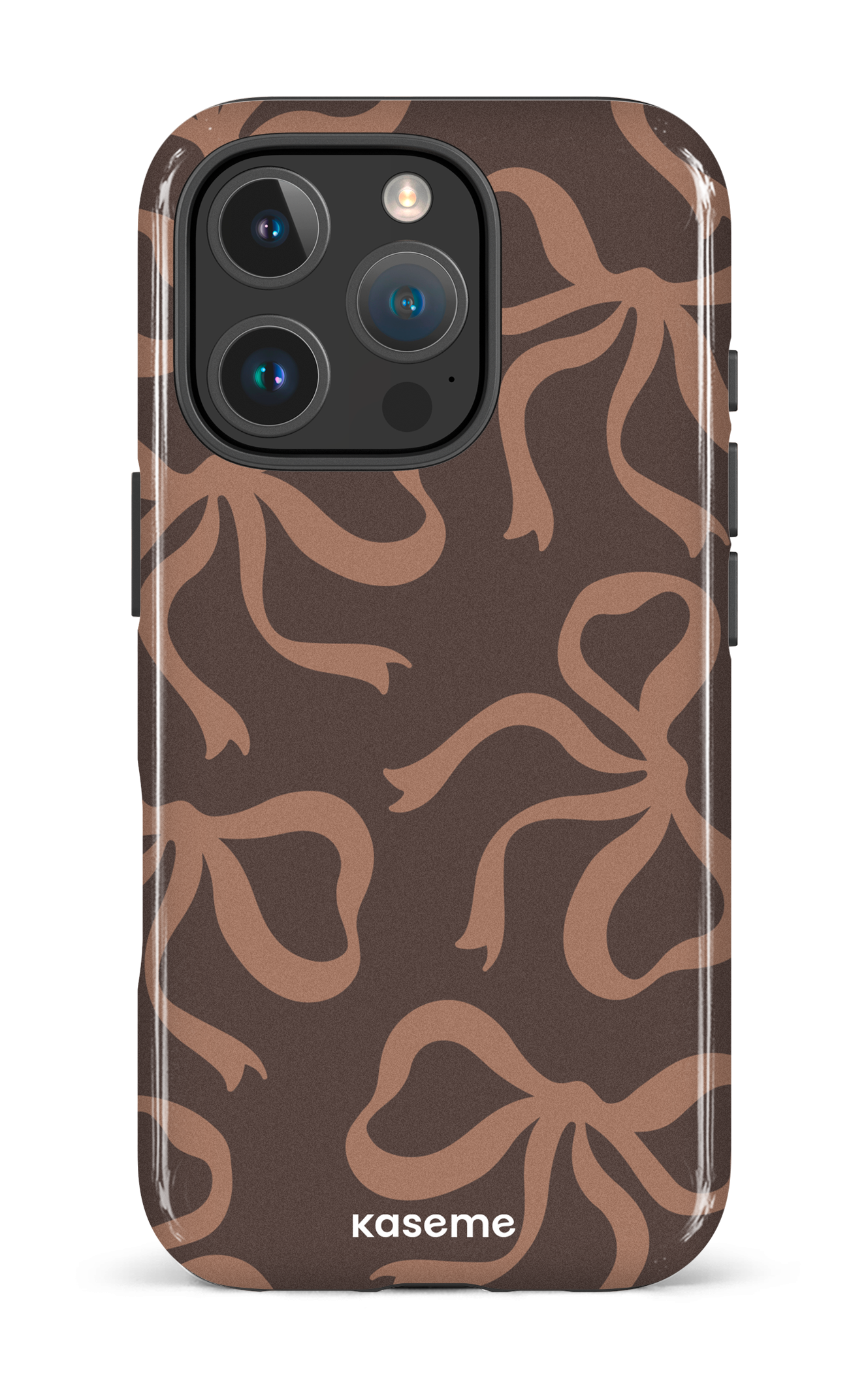 Lace Mocha - iPhone 16 Pro Impact Case