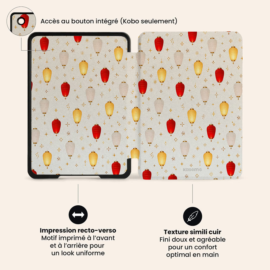 Lantern Glow by Société de Leucémie & Lymphome du Canada E-Reader Case Thumbnail fr EReader 05
