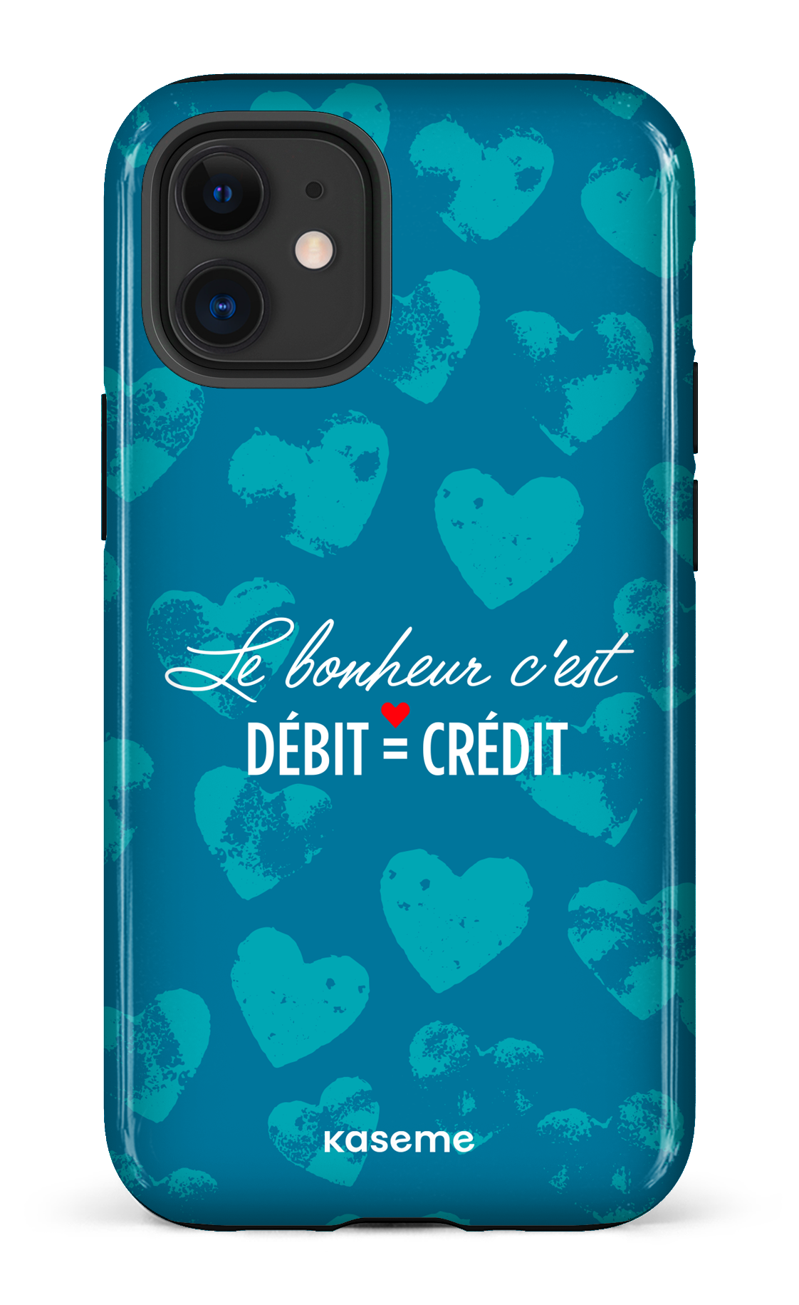 Le bonheur c'est débit = crédit - iPhone 12 Mini Tough