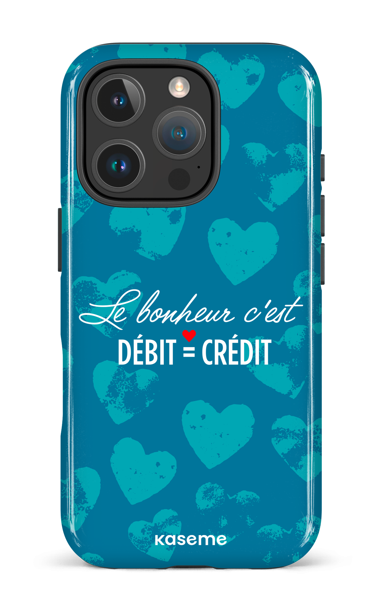 Le bonheur c'est débit = crédit - iPhone 16 Pro Impact Case