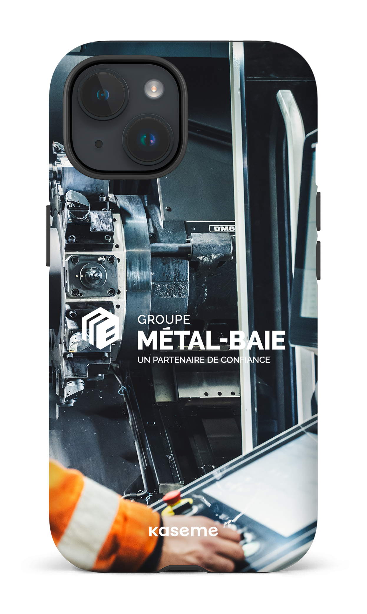 Le machinage par Métal-Baie - iPhone 15 Tough (Matte)