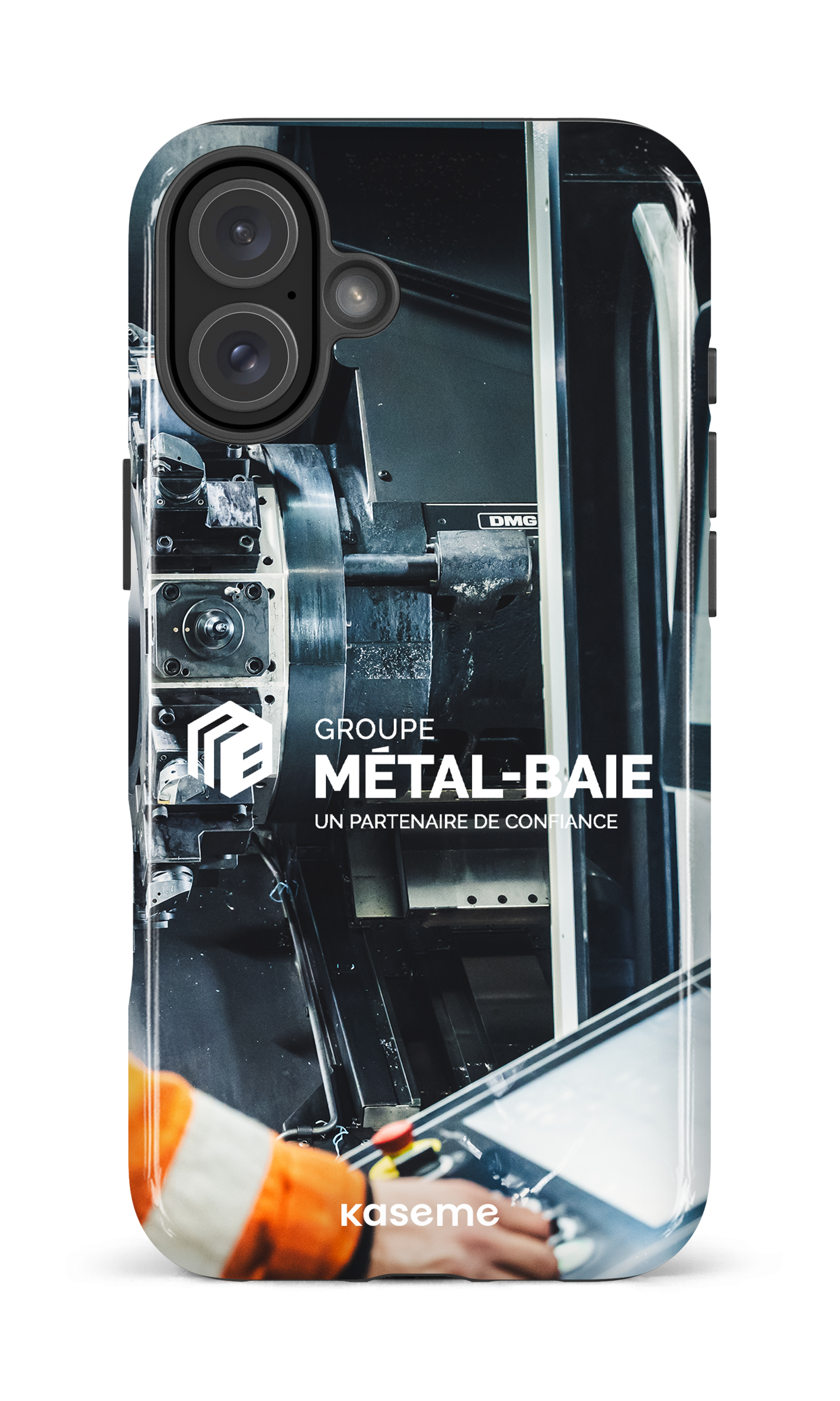Le machinage par Métal-Baie - iPhone 16 Plus Impact Case