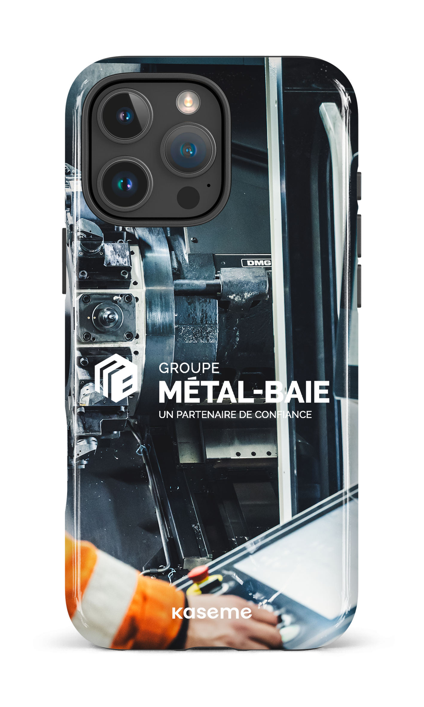Le machinage par Métal-Baie - iPhone 16 Pro Max Impact Case