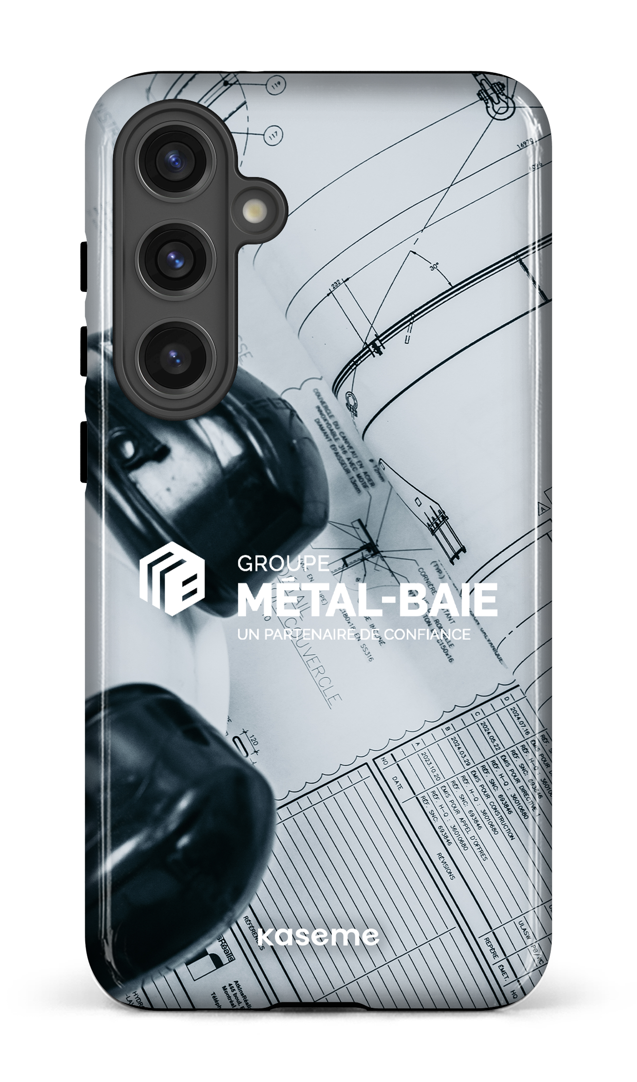 Le plan par Métal-Baie - Galaxy S24 Plus Tough (Gloss)