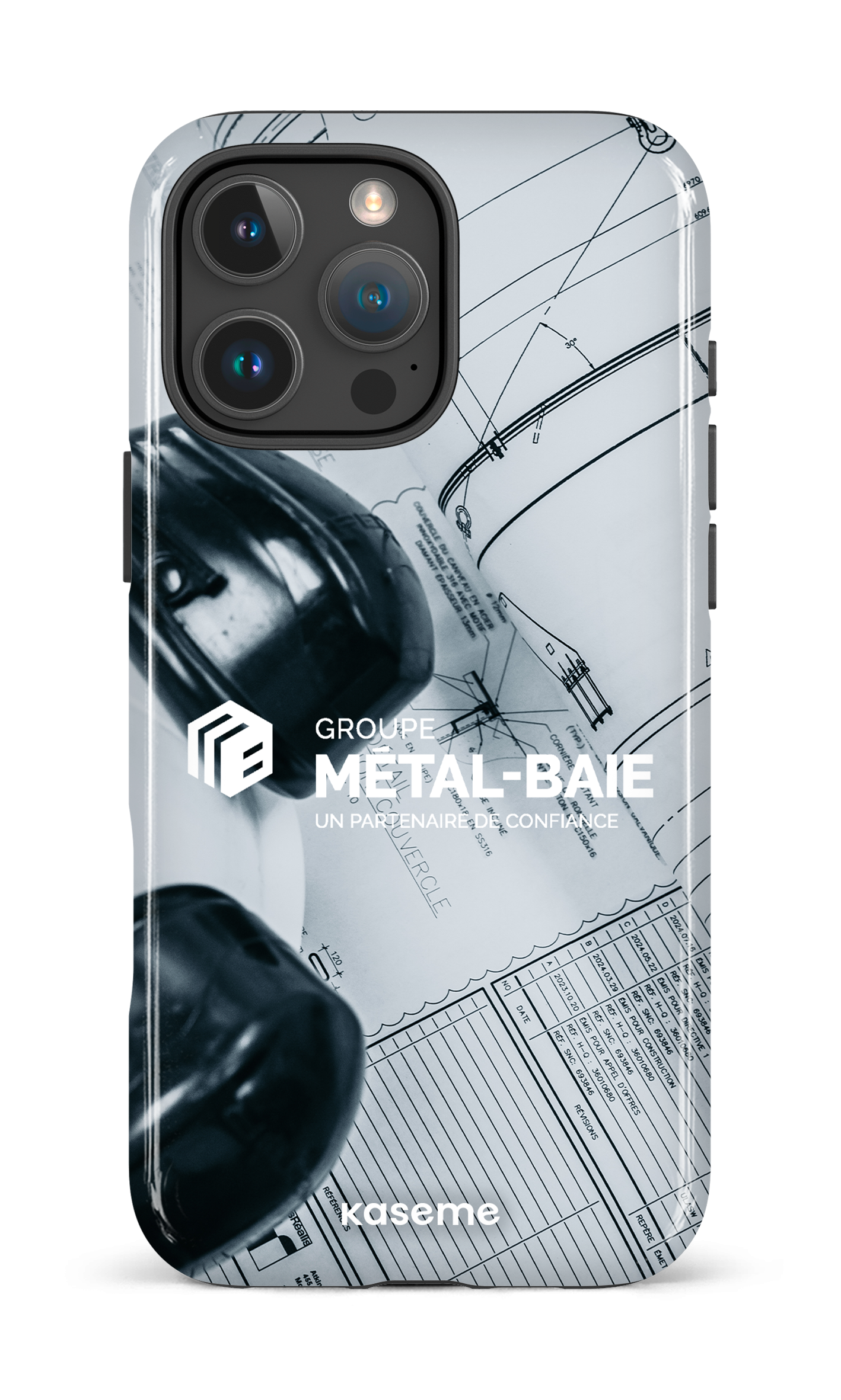 Le plan par Métal-Baie - iPhone 16 Pro Max Impact Case
