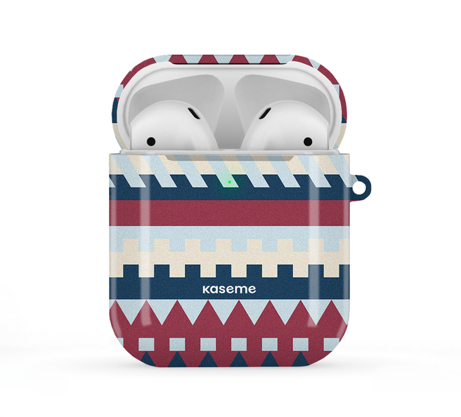 Lodge Red Airpods Case