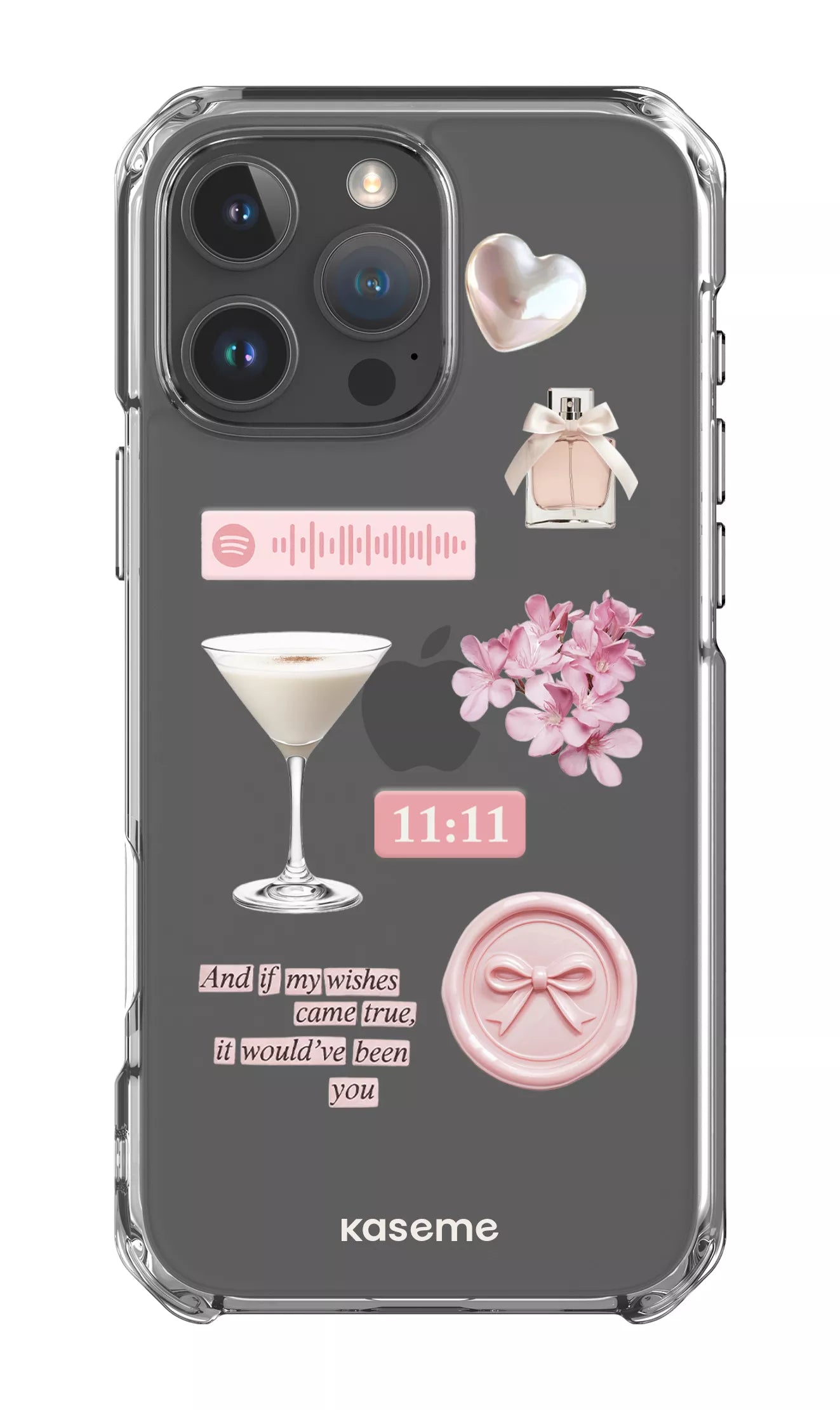  Love Letters Clear Case -