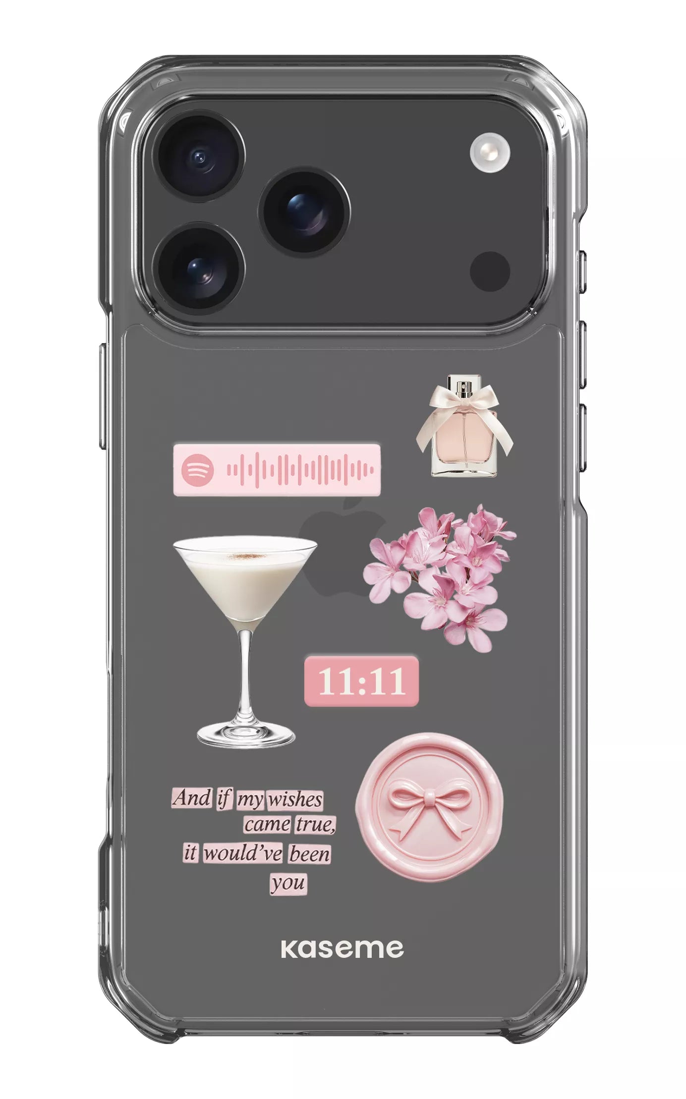  Love Letters Clear Case -
