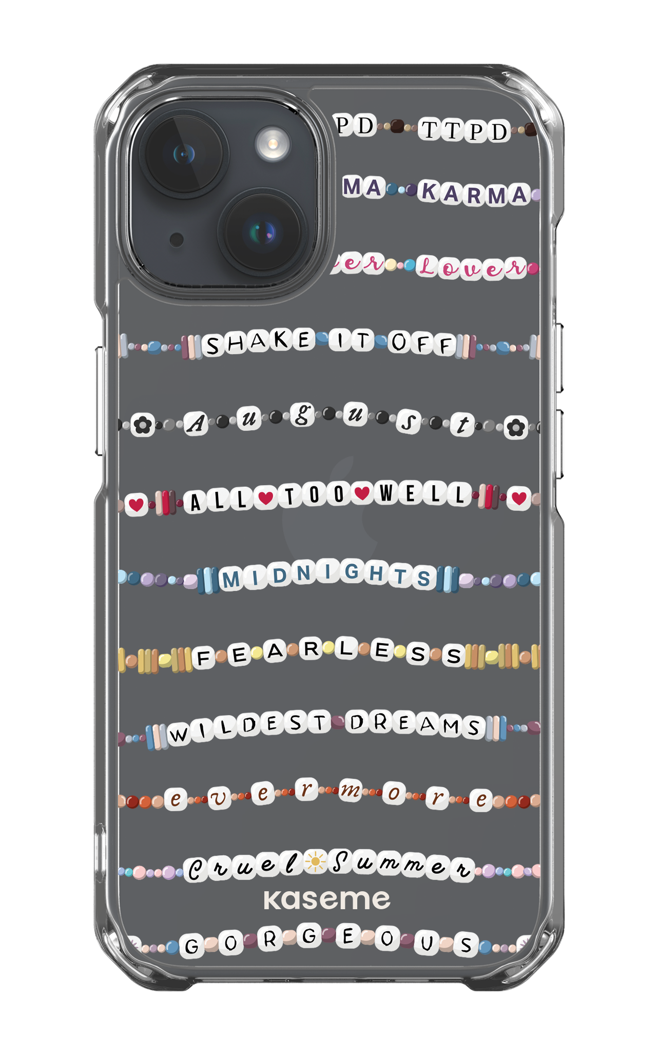 Love Story Clear Case - iPhone 14 Clear Case