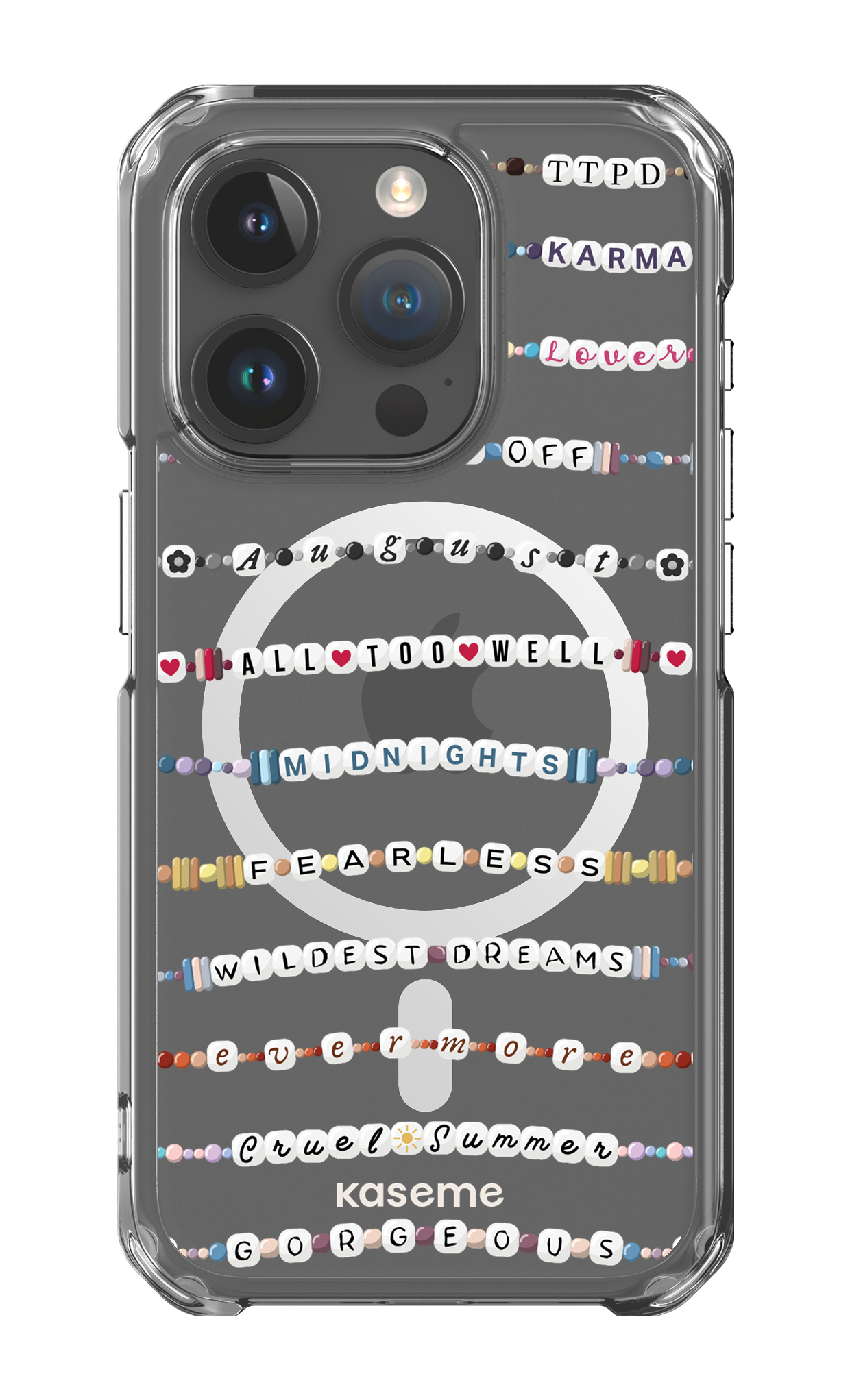 Love Story Clear Case - iPhone 15 Pro Clear Case - Magsafe