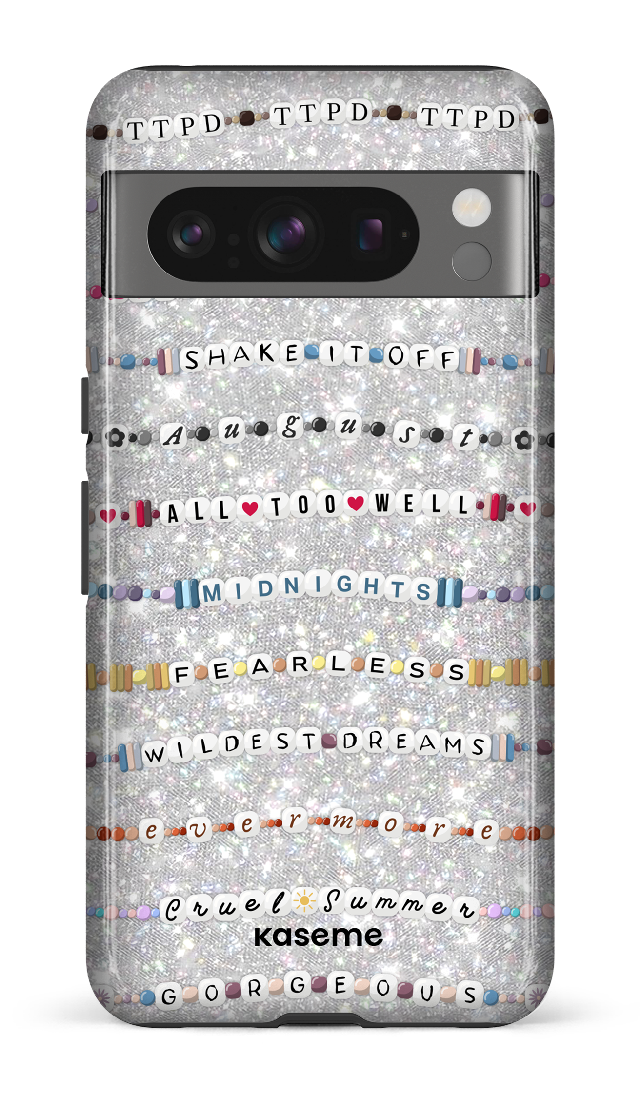 Love Story Glitter - Google Pixel 8 Pro Tough Gloss
