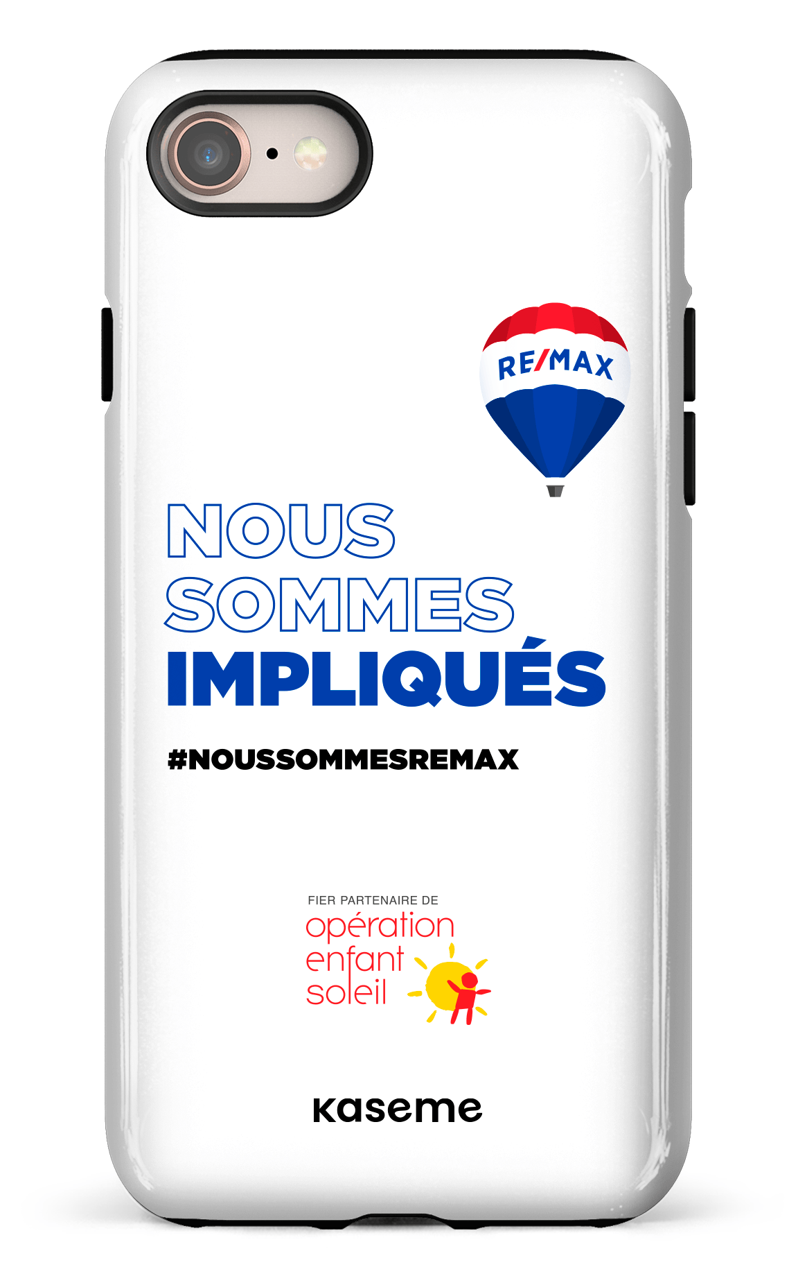 iPhone SE Tough Nous sommes impliqués par RE/MAX -