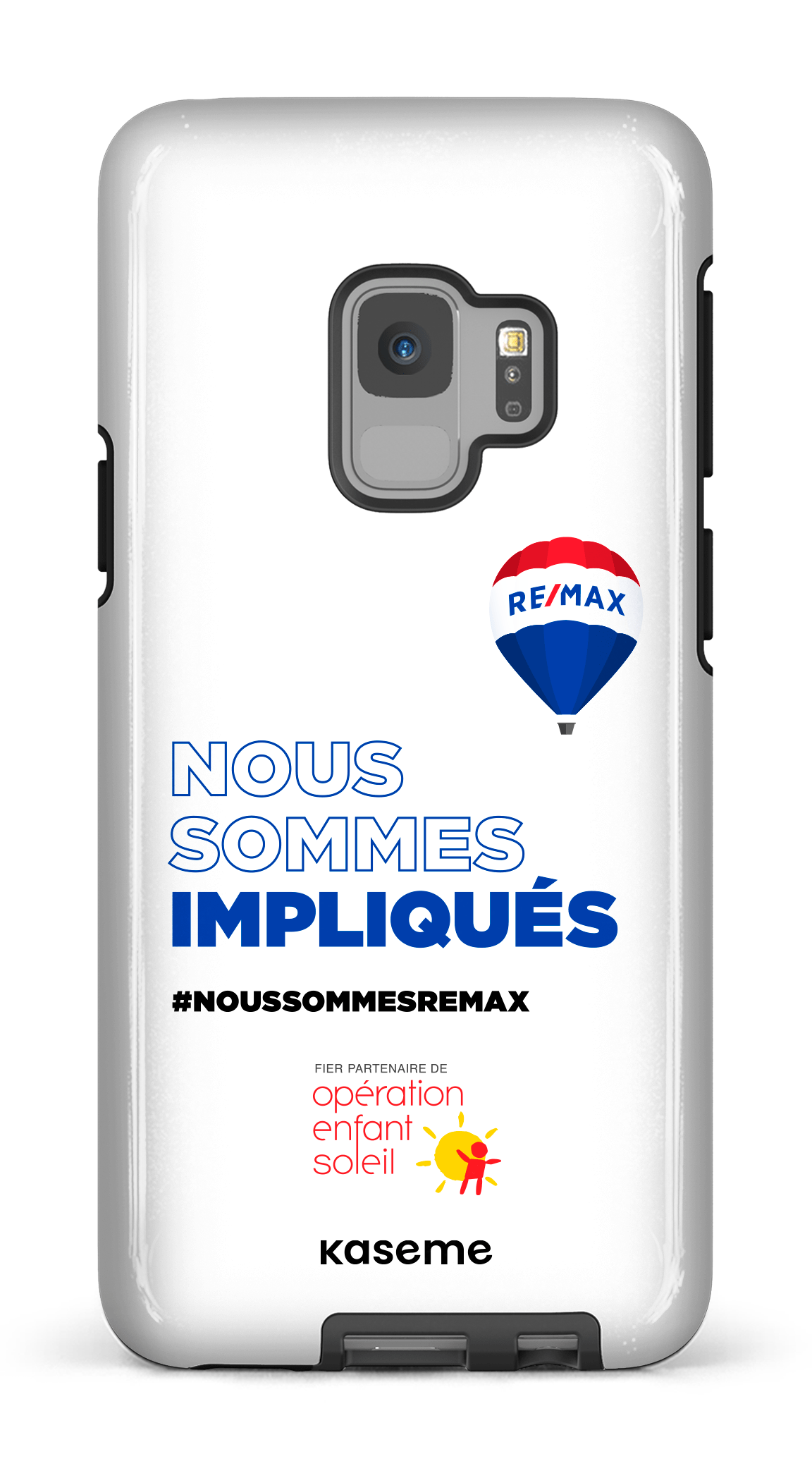 Galaxy S9 Tough Nous sommes impliqués par RE/MAX -