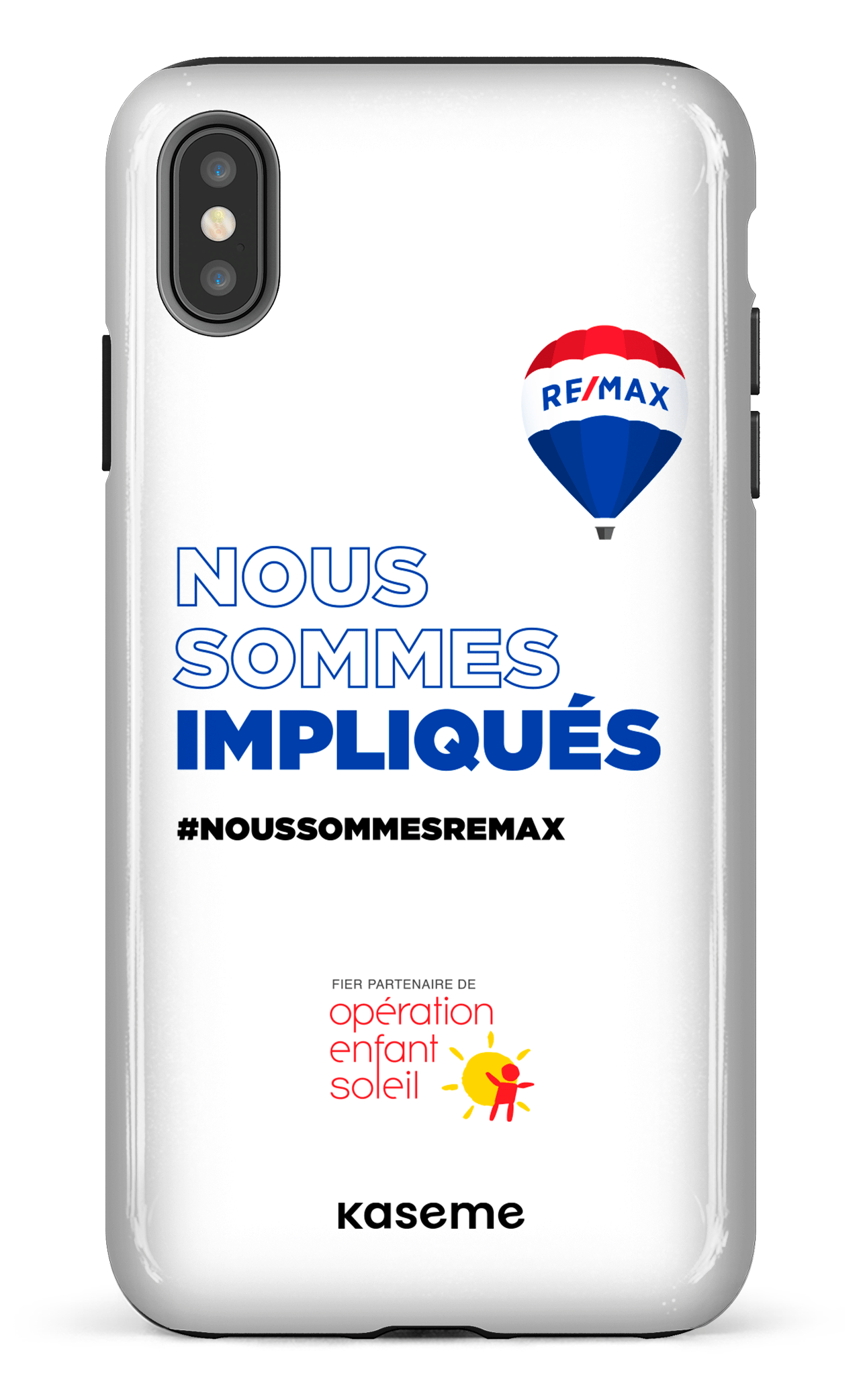 iPhone XS Max tough Nous sommes impliqués par RE/MAX -