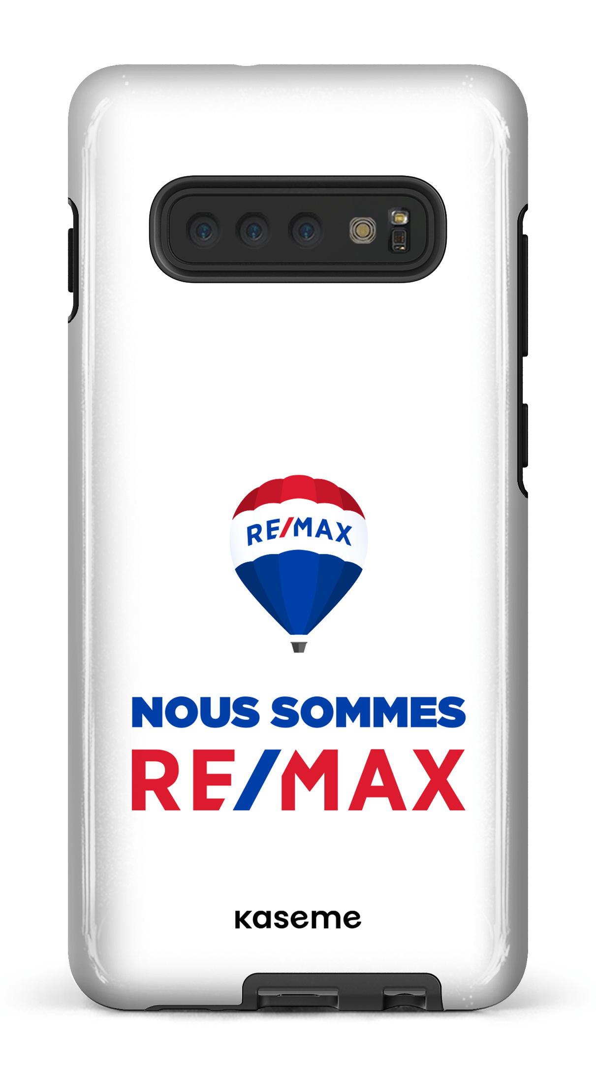 Galaxy S10 Plus Tough Nous sommes RE/MAX  Blanc -