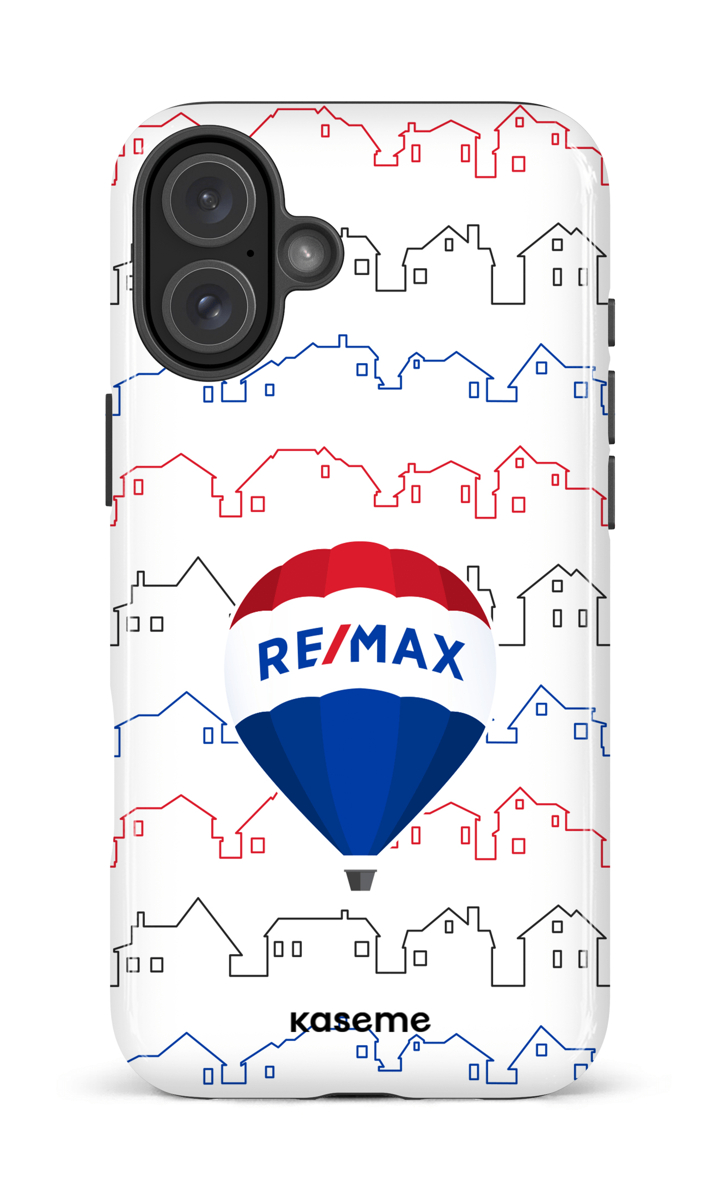 iPhone 16 Plus Impact Case RE/MAX Blanc 2024 -