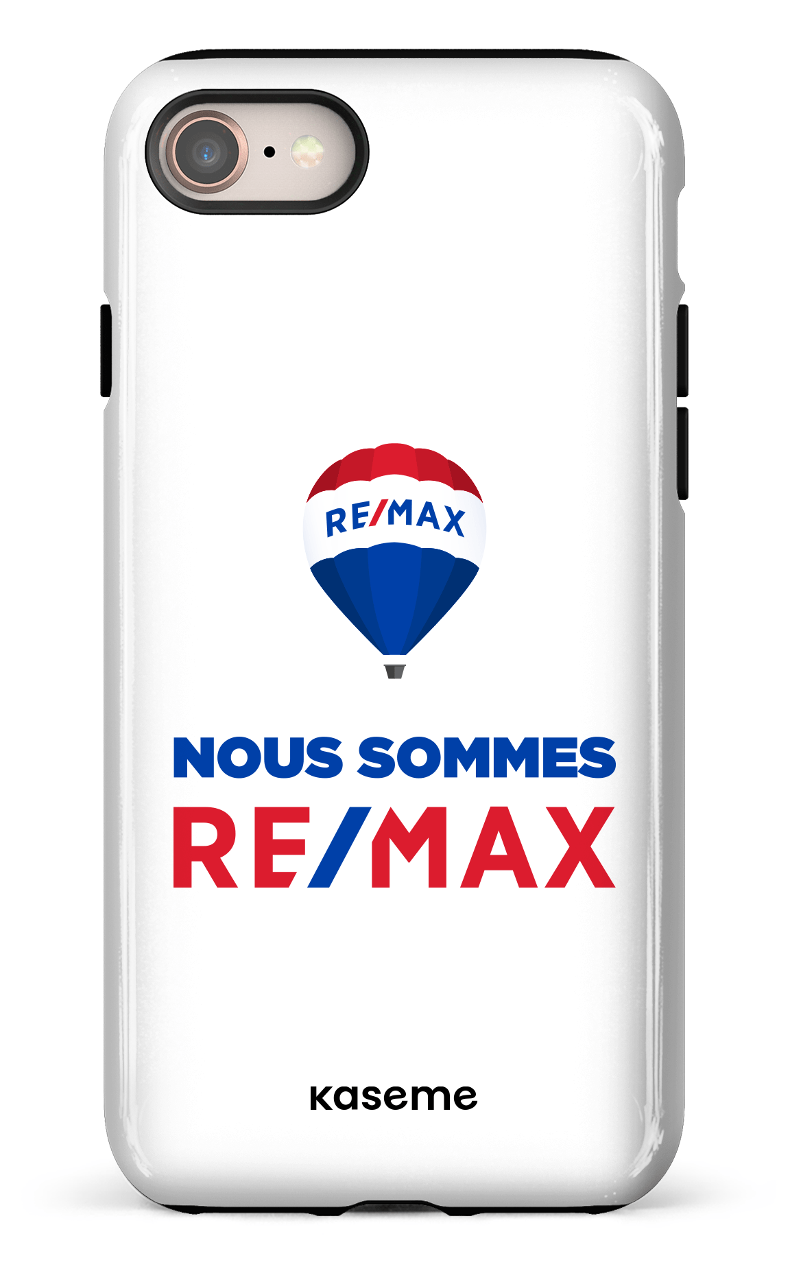 iPhone 7/8 Tough Nous sommes RE/MAX  Blanc -