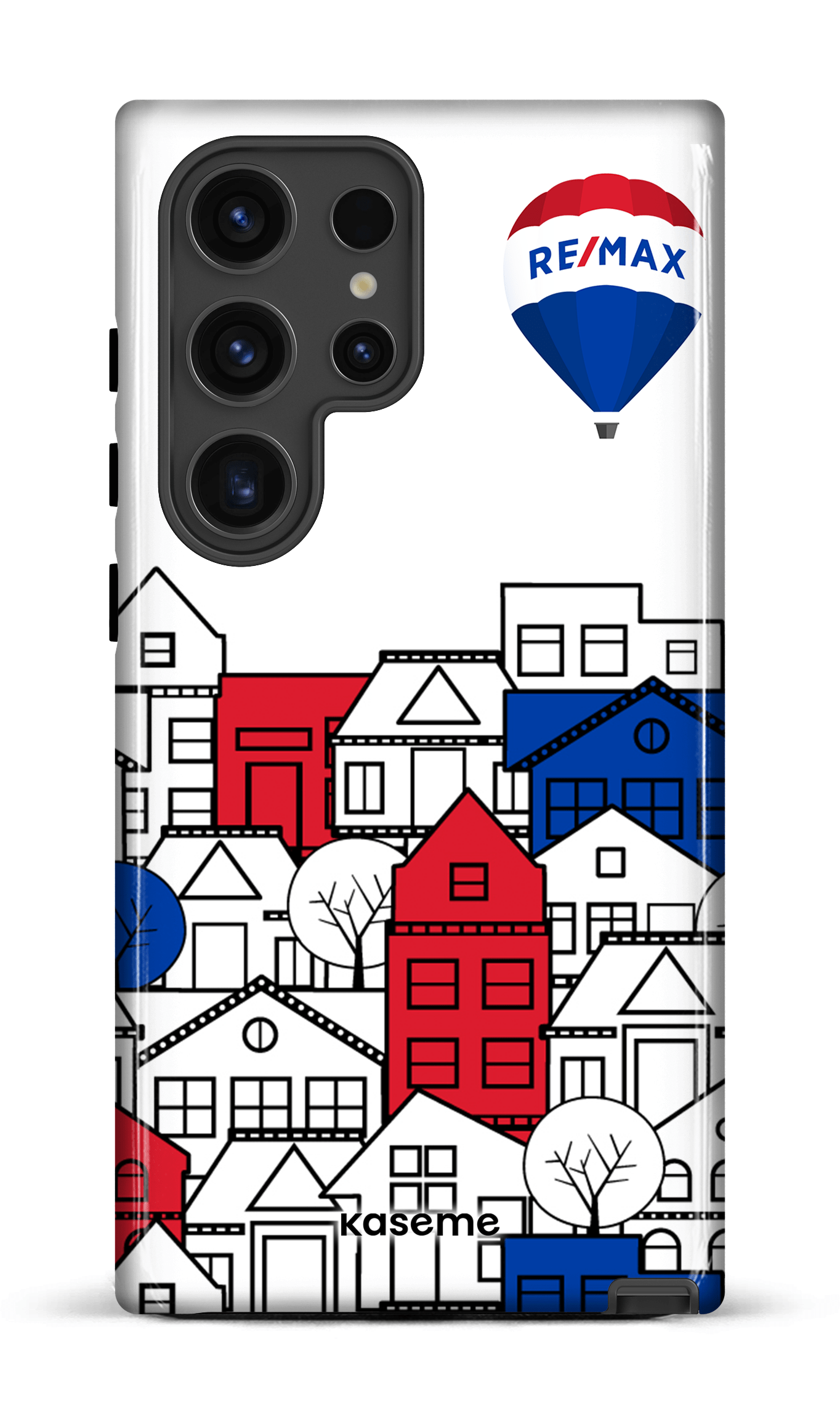 Galaxy S24 Ultra Tough (Gloss) Bâtiments RE/MAX Blanc -