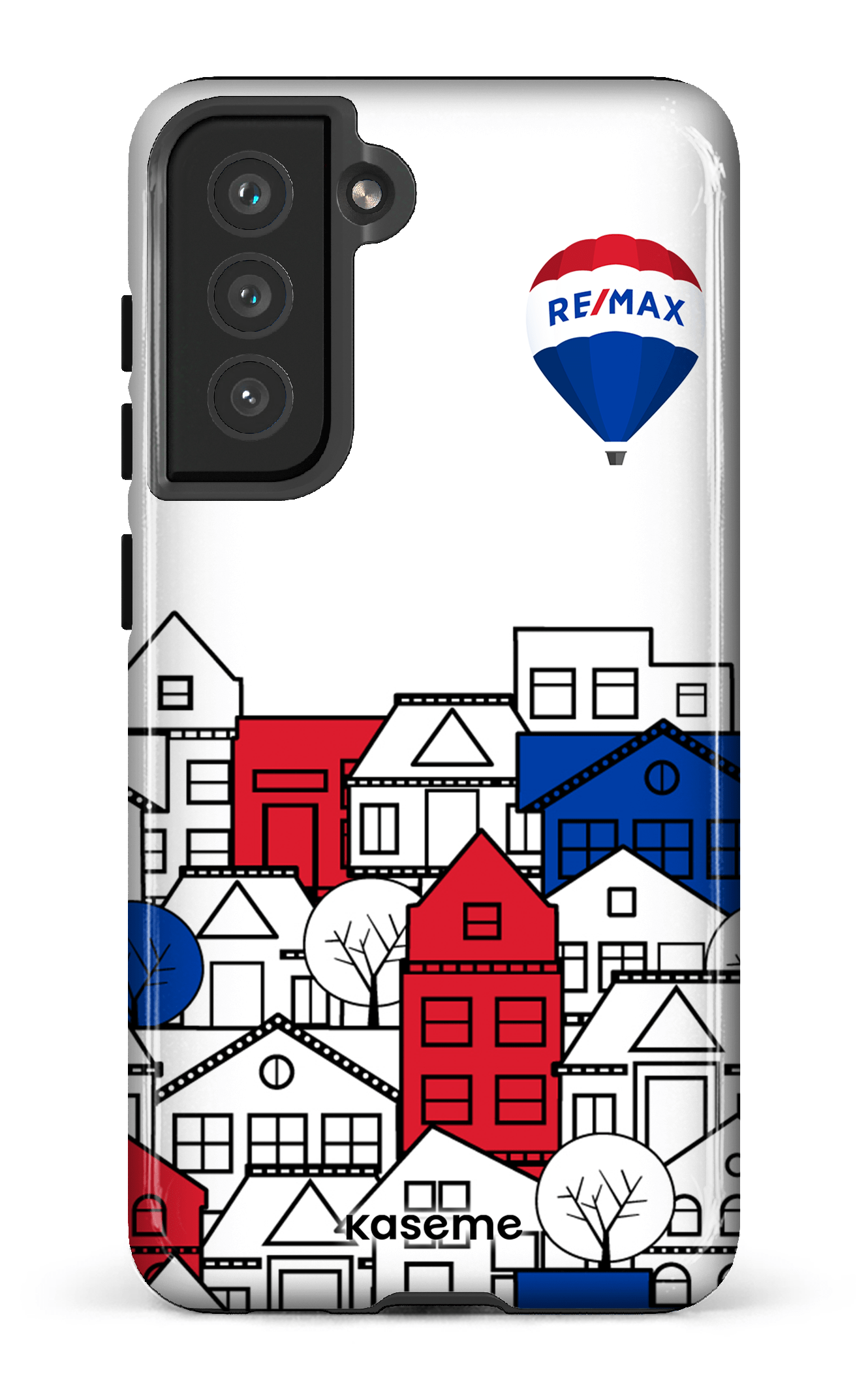 Galaxy S21 FE Tough Bâtiments RE/MAX Blanc -