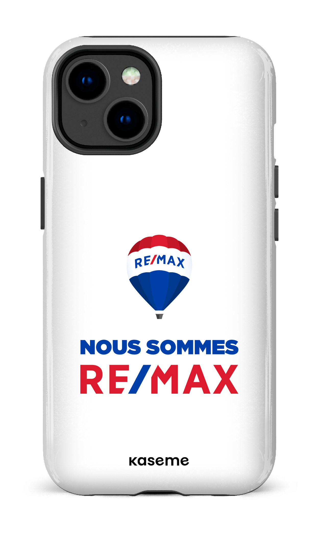 iPhone 14 Tough Gloss Nous sommes RE/MAX  Blanc -