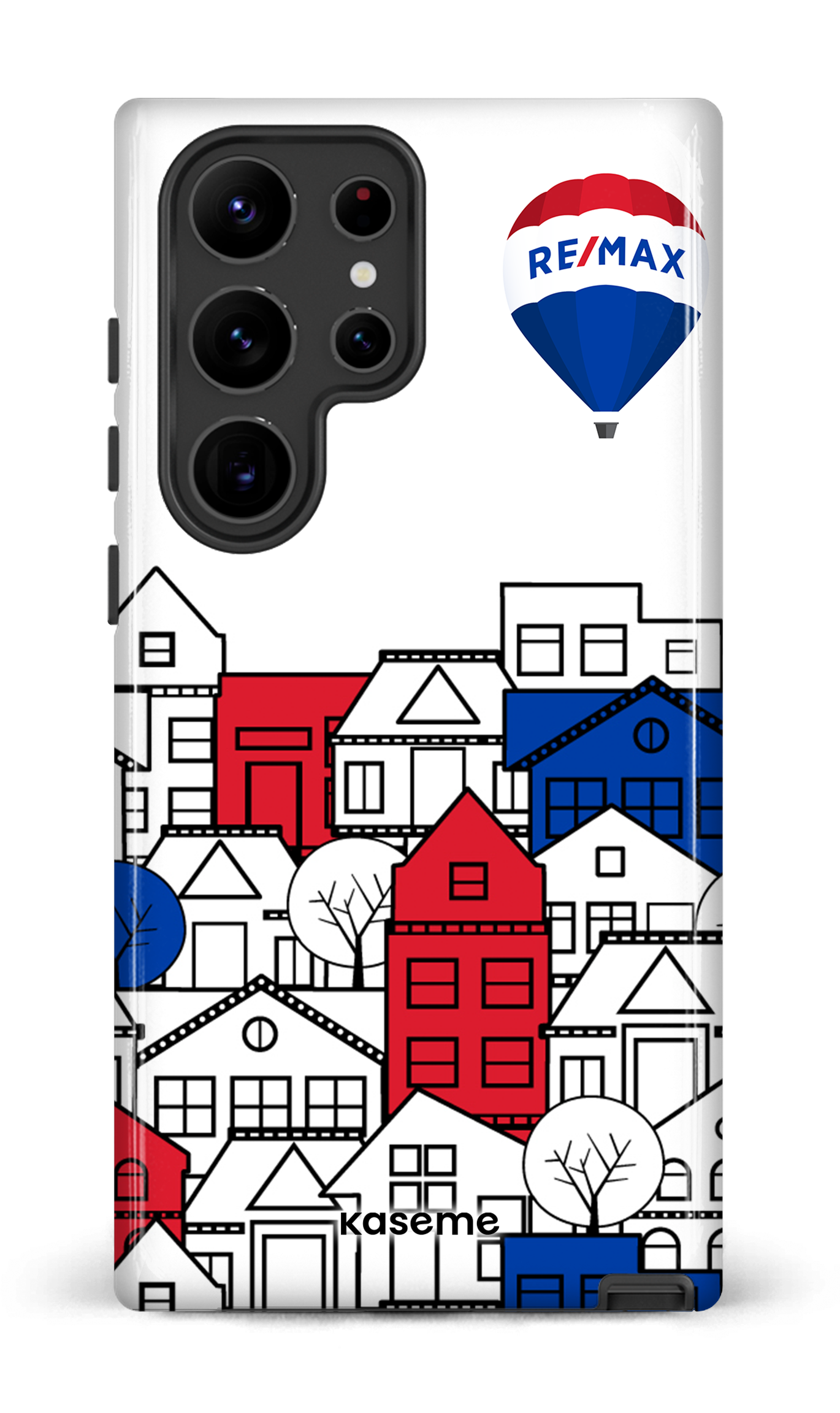 Galaxy S23 Ultra Tough Gloss Bâtiments RE/MAX Blanc -